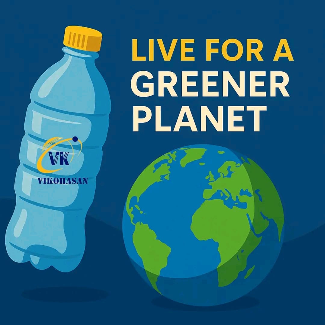 Greener planet recycling message
